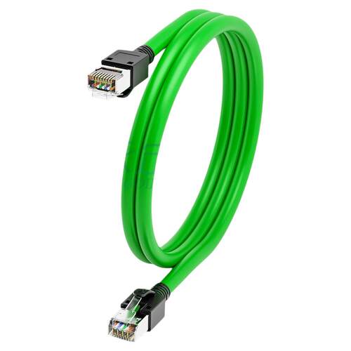 工业网线伺服Profinet/EtherCat超六类PLC千兆屏蔽成品短头跳线