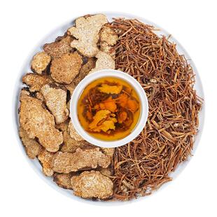 龙胆草苍术组合茶绿茶黄柏仓苍竹粉中药材茶包泡茶水非野生二妙散