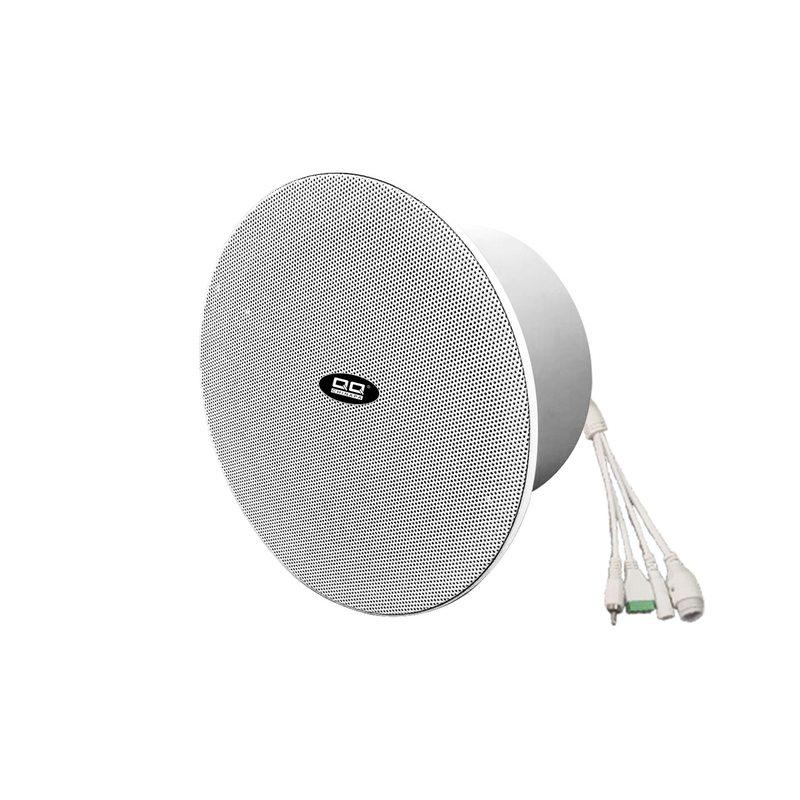 SIP天花喇叭IP网络音箱10W校园小区酒店网络广播控制系统厂家智能