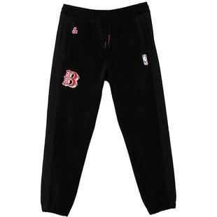 杰克琼斯outlets男装春季NBA联名公牛队松紧腰头合体束脚休闲裤子