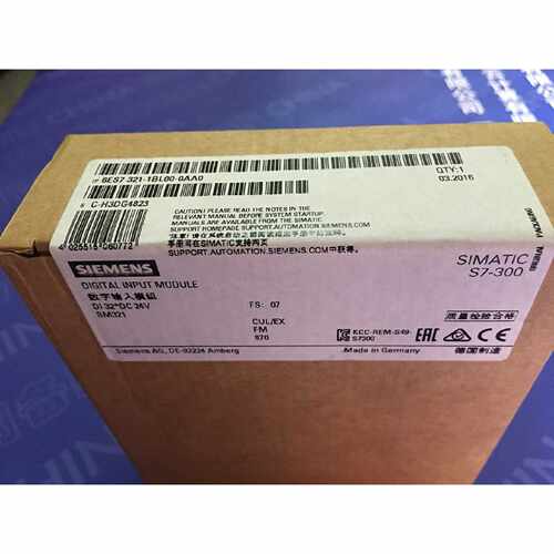 议价6ES7321-1BL00-0AA0西门子SIMATIC S7-300，数字量输入SM321