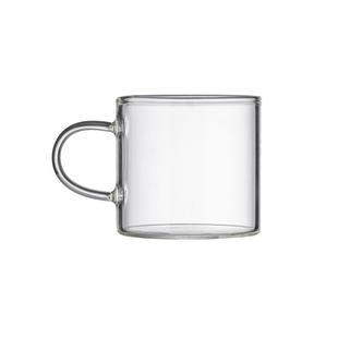 玻璃小茶杯家用功夫茶具套装透明泡红茶杯茶道品茗杯喝茶专用杯子