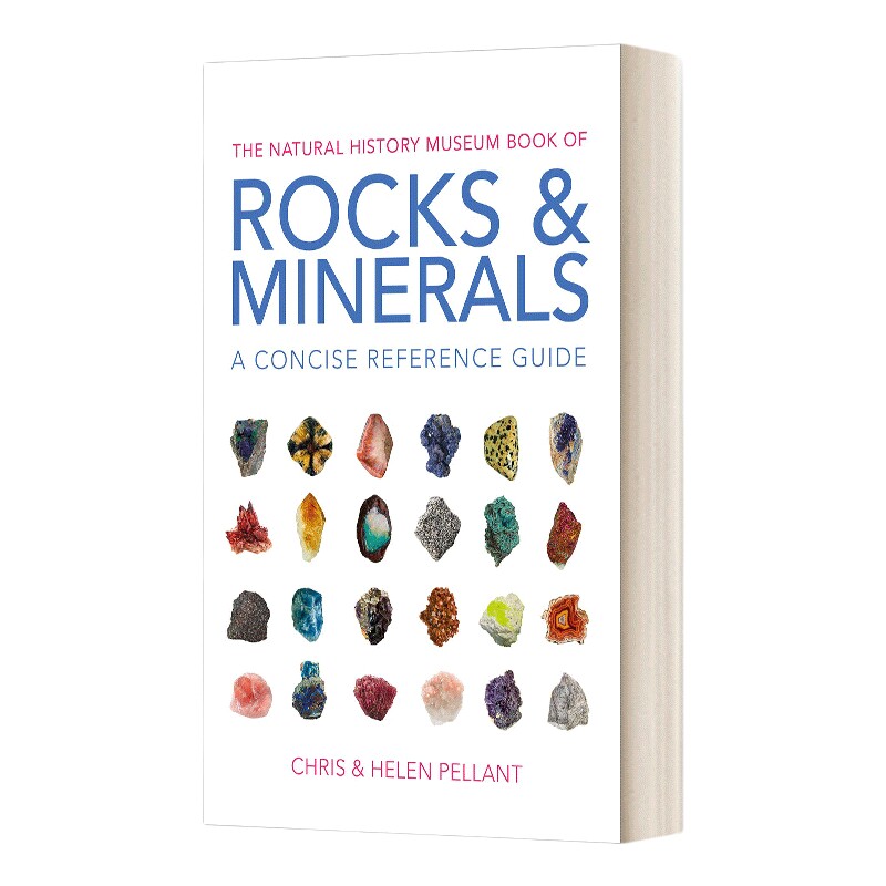 英文原版 The Natural History Museum Book of Rocks & Minerals 自然史博物馆的岩石和矿物书 简明参考指南 英文版 进口英语书