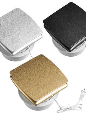 劳芳金色换气扇黑色排气扇6寸银色排风扇窗式卫生间厨房白色