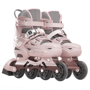 斯威儿童专业轮滑鞋溜冰鞋全套装初学者可调节男女生报班孩子旱冰