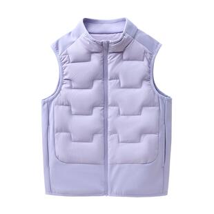 Q21儿童鹅绒马甲男女童防钻绒A类内搭羽绒服内胆保暖轻薄背心外套