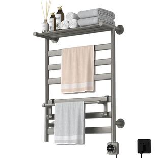 艾芬达智能电热毛巾架子家用卫生间碳纤维电加热烘干架免打孔GD22