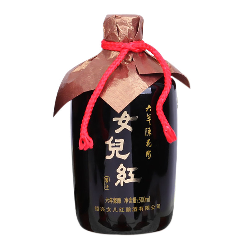 女儿红绍兴黄酒六年陈可泡阿胶