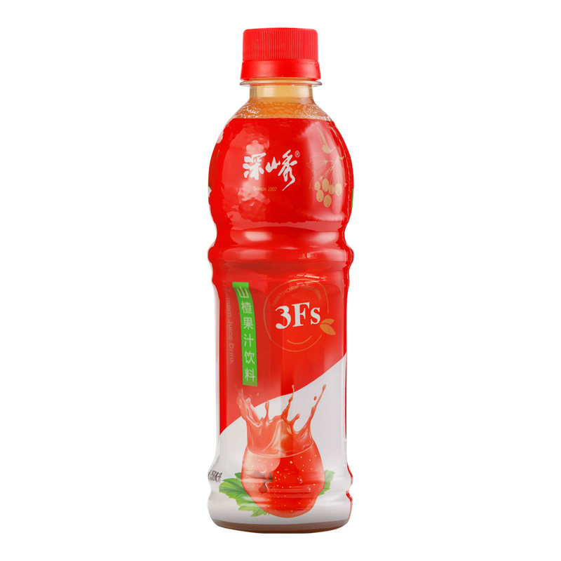 深山秀山楂饮料358ml*6瓶酸小妹山楂果汁果味果茶夏季饮品家儿童