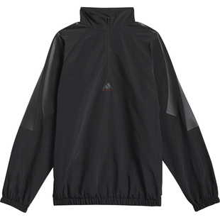 Adidas/阿迪达斯正品JACKET男女半拉链立领篮球卫衣IW5636