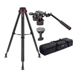 萨拿沙雀Sachtler flowtech 75碳纤维三脚架+曼富图MVH504XAH云台