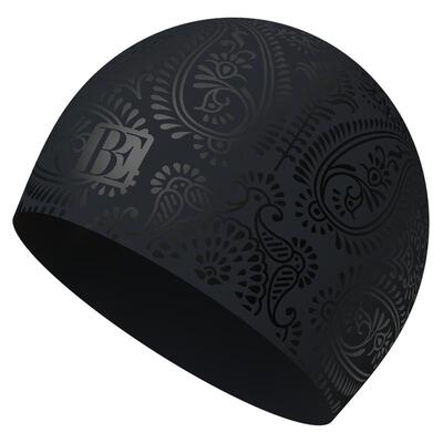BE范德安佩斯利印花成人泳帽
