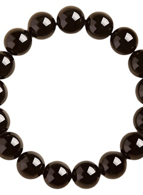 【招财好运】黑曜石守护随身