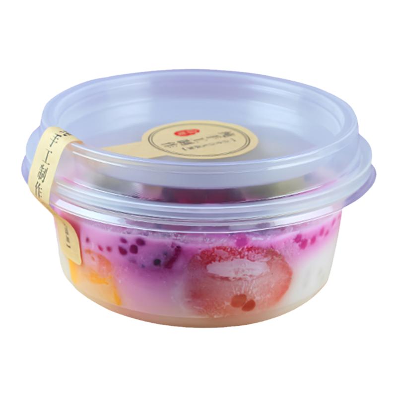 清补凉打包盒圆形加厚甜品碗批发