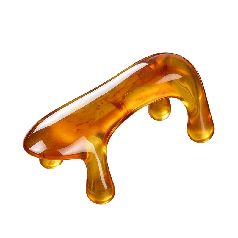 蜜蜡刮痧狗按摩器拨筋棒疏通经络