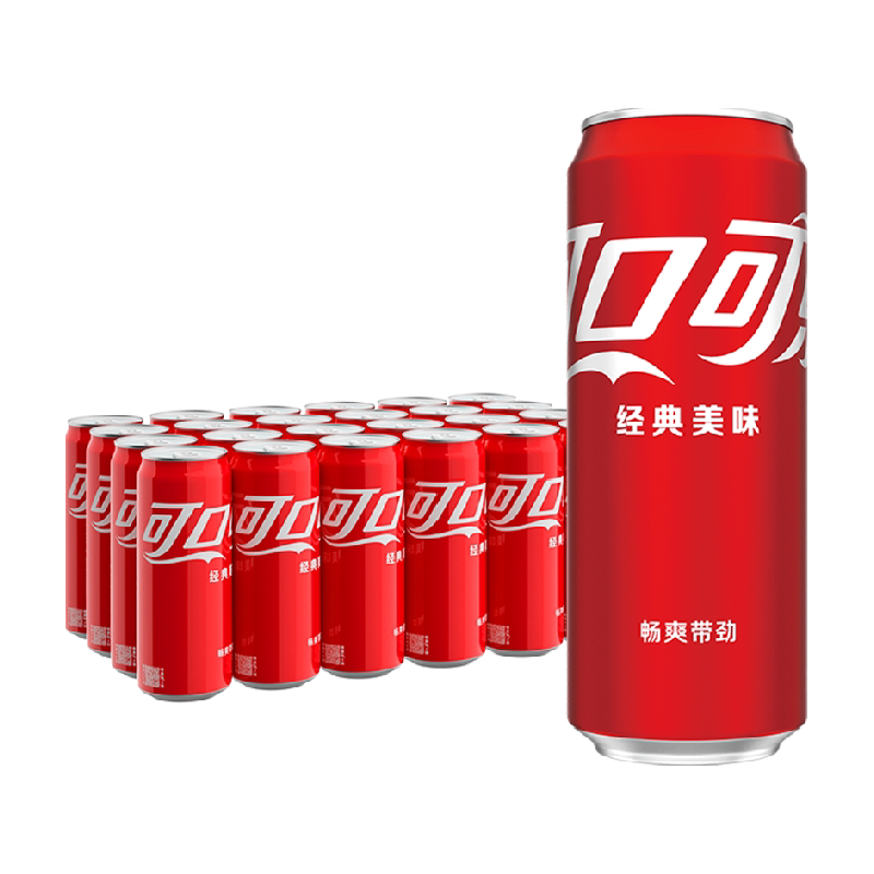 可口可乐原味汽水动感气泡