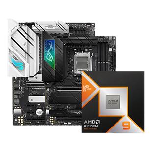 AMD锐龙9 9950X3D盒装处理器16核32线程144MB缓存华硕技嘉板U套装