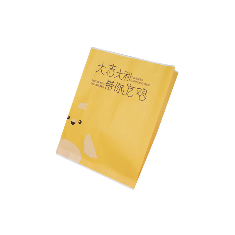 包邮吃货防油纸袋 薯条鸡米花打包袋 鸡腿鸡翅鸡排打包外卖纸袋子