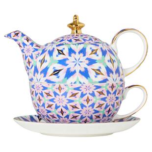 T2神奇飞毯茶具套装轻奢骨瓷子母壶茶壶茶杯女家用送礼女神节礼物