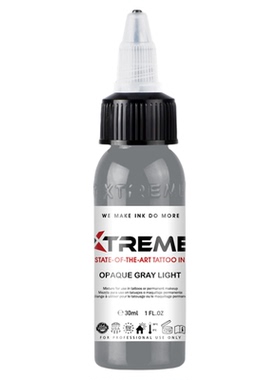美国进口硬核极限Xtreme纹身色料彩色刺青颜料灰色11色套装30ml