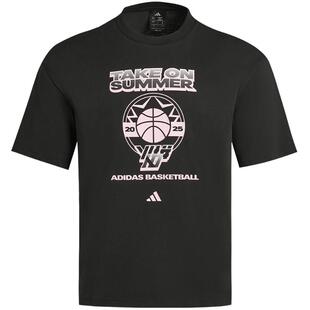 【自营】adidas阿迪达斯男子篮球风棉质宽大半袖短袖T恤 KR5540