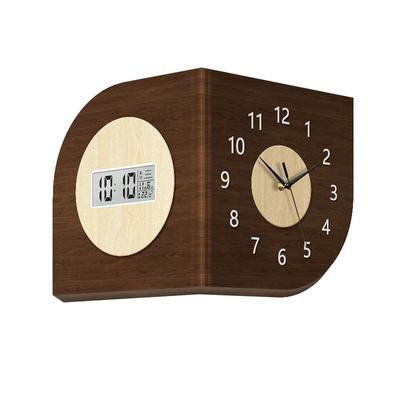 美拉德复古转角时钟高级感双面钟