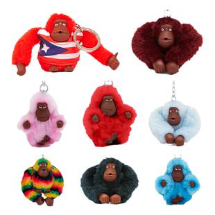 Kipling凯浦林猴子挂饰可爱挂件趣味猩猩包挂件创意饰品毛绒美版