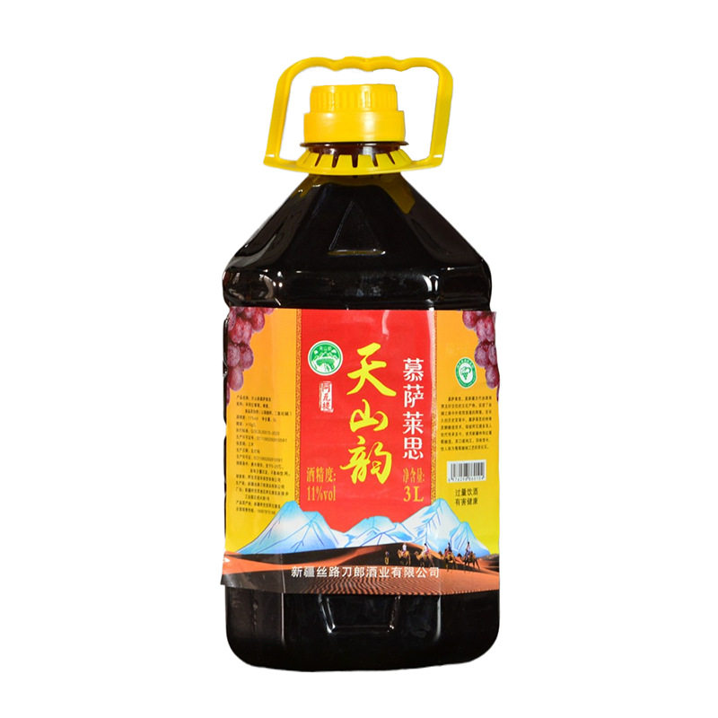 新疆特产慕萨莱思葡萄酒阿克苏阿瓦提刀郎天山韵 穆塞莱斯3L/包邮