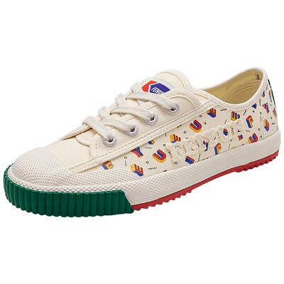feiyue/飞跃可爱印花帆布鞋