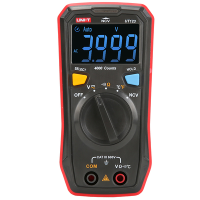 优利德万用表迷你小型数字电流表