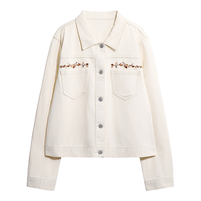 艾蓓怡时尚文艺牛仔外套