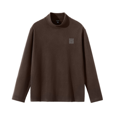 真维斯绒德打底衫男冬季新款保暖