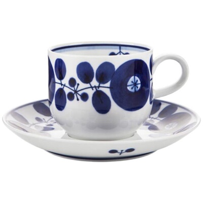 白山陶器手绘花朵天草原石