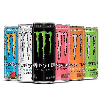 可口可乐Monster白魔爪能量饮料