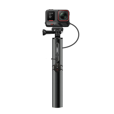 适用影石ace pro2充电宝续航手柄充电手柄充电宝手柄手持支架充电自拍杆延长杆遥控多功能供电延长续航手柄