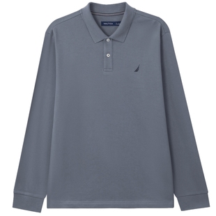 【全棉透气】NAUTICA/诺帝卡男装25秋季柔软多色长袖POLO衫KO5301