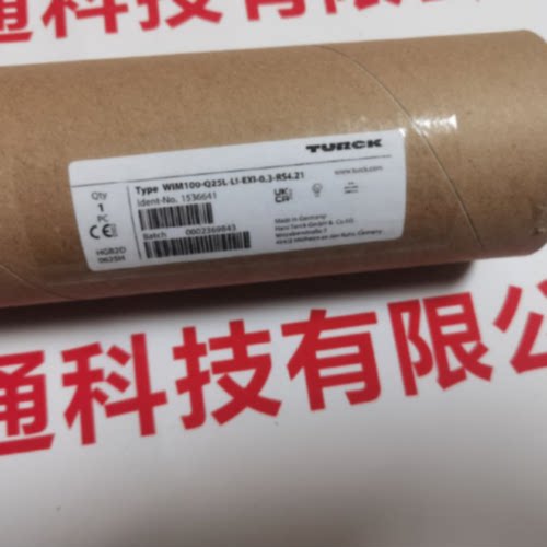 议价TURCK图尔克伸缩式直线位移传感器WIM100-Q25L-LI-EXI-0.3-RS