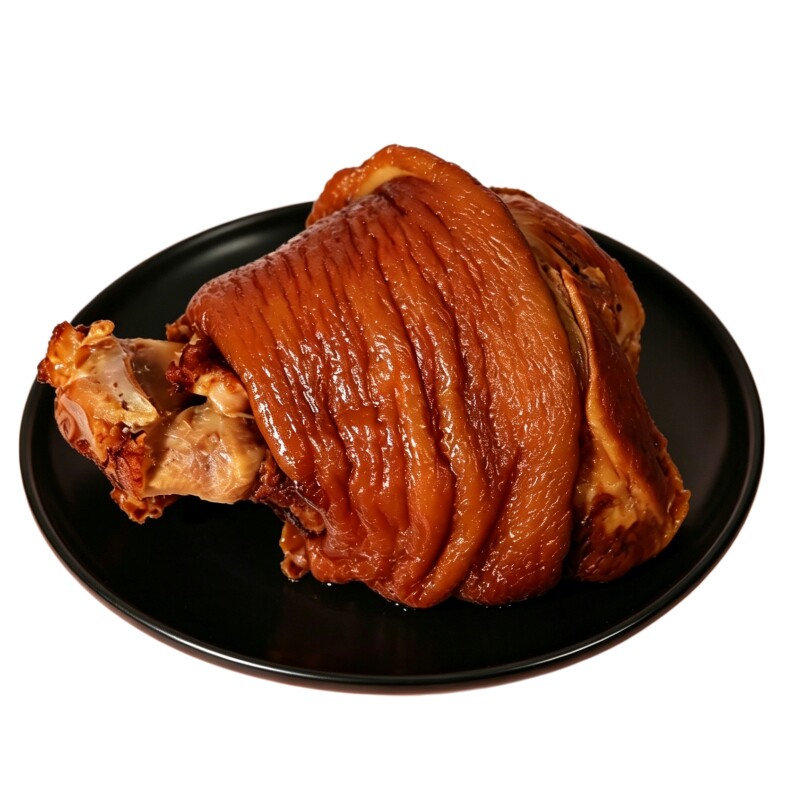 鲁大厨虎皮肘子大肘子正宗大席菜开袋即食蹄膀卤味熟食中秋节礼盒
