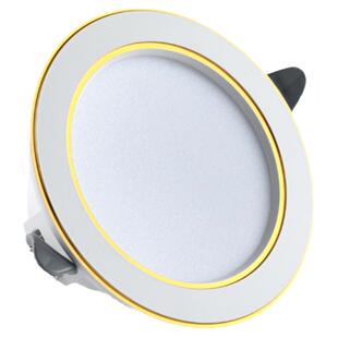 led筒灯天花灯嵌入式7W三色变光7.5/8公分家用吊顶小灯孔灯猫眼灯