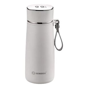 英国Bemega智能纯银保温杯女士高颜值大容量999银内胆泡茶水杯子