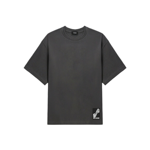 IT We11Done女装宽松短袖T恤新款随性休闲纯色圆领半袖763UGYXP