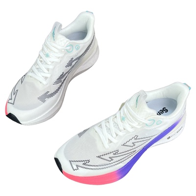 外贸专业男女透气碳板运动跑鞋