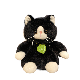 搞怪风公仔熊猫西高地兔猫咪黑白狗毛绒玩具女孩高级玩偶定制logo