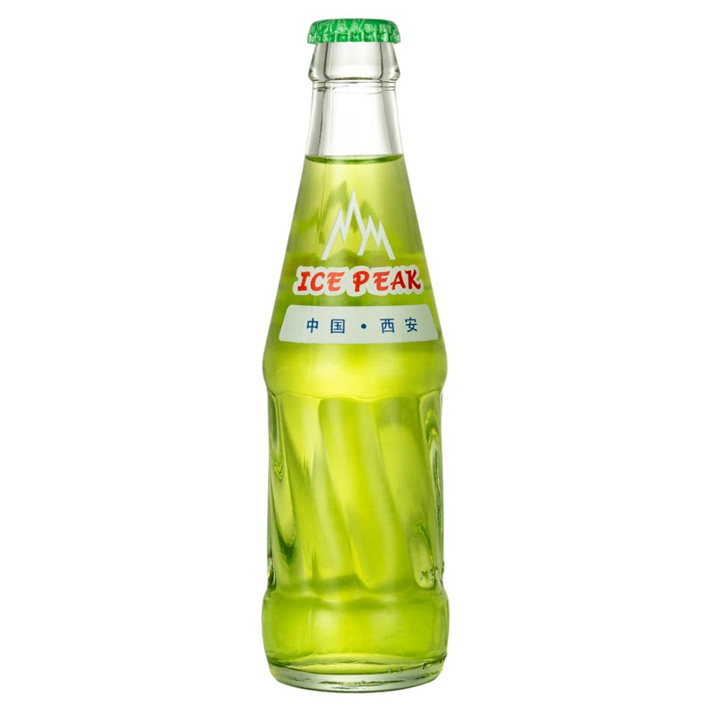冰峰苹果味汽水玻璃瓶装西安
