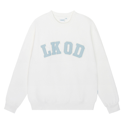 皮标LKOD字母卫衣LKOD皮标卫衣