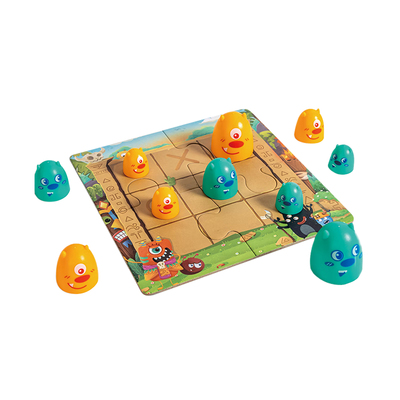Hape怪兽井字棋儿童桌面游戏