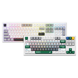 ikbc无线机械键盘蓝牙游戏办公专用男女生87/108键三模连接键盘