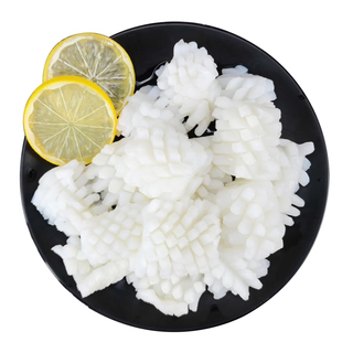 速厨甄选精品鱿鱼花 新鲜冷冻半成品商用批发火锅食材生鲜目鱼花