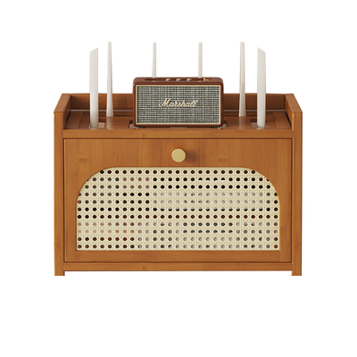 路由器放置架wifi置物架遮挡箱不伤墙无线光猫机顶盒隐藏收纳遮挡