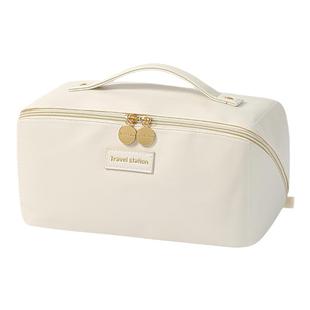 化妆包便携式化妆刷收纳包分区收纳化妆品收纳袋手提包随身口红包